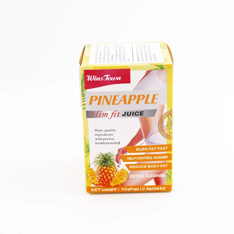 Weight Loss Control Drink Slimming Instant Fit Fruit Juice Powder Fat Blaster Flat Belly