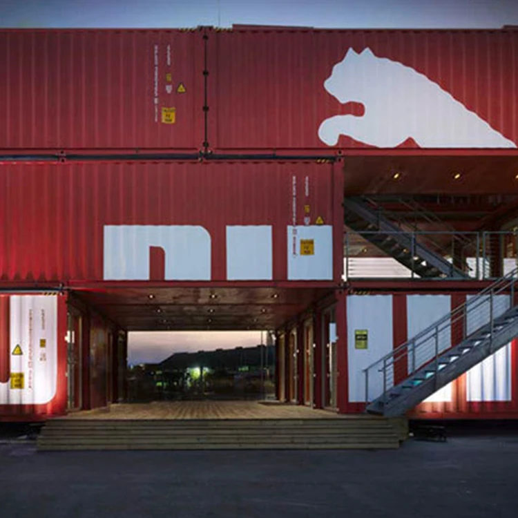 20ft Luxury China Folding Container House 20ft Tiny Container House Luxury Modify Luxury Modular Container House Prefab