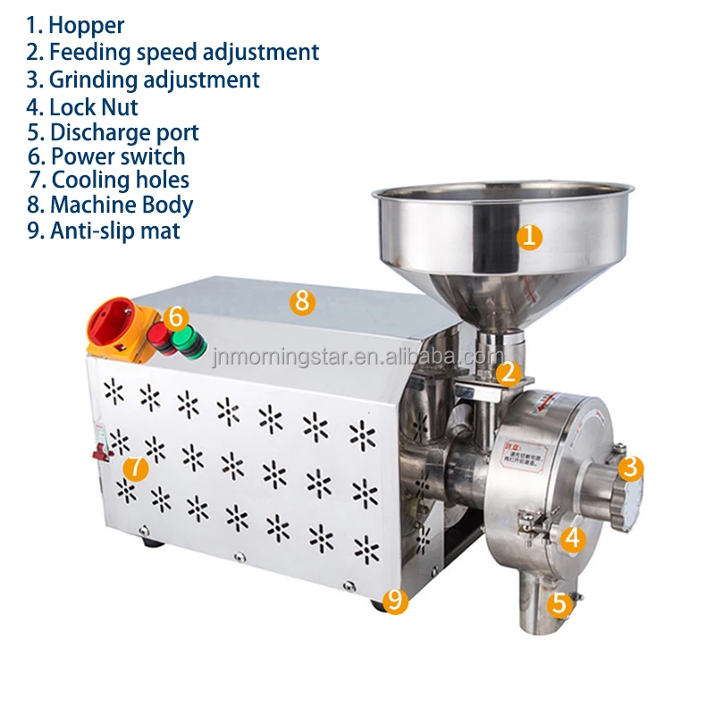 Commercial green beans nut cheese chestnut crusher cutting colloid mill grinder machines price