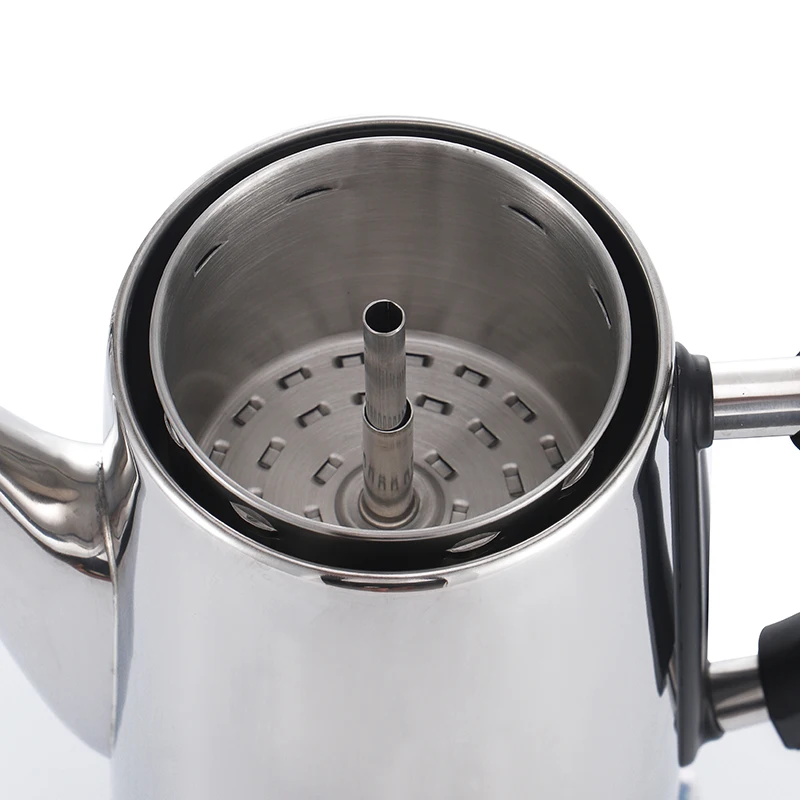 professional stainless steel induction outdoor stove top travel manual hand held cooks espresso coffee maker on sale