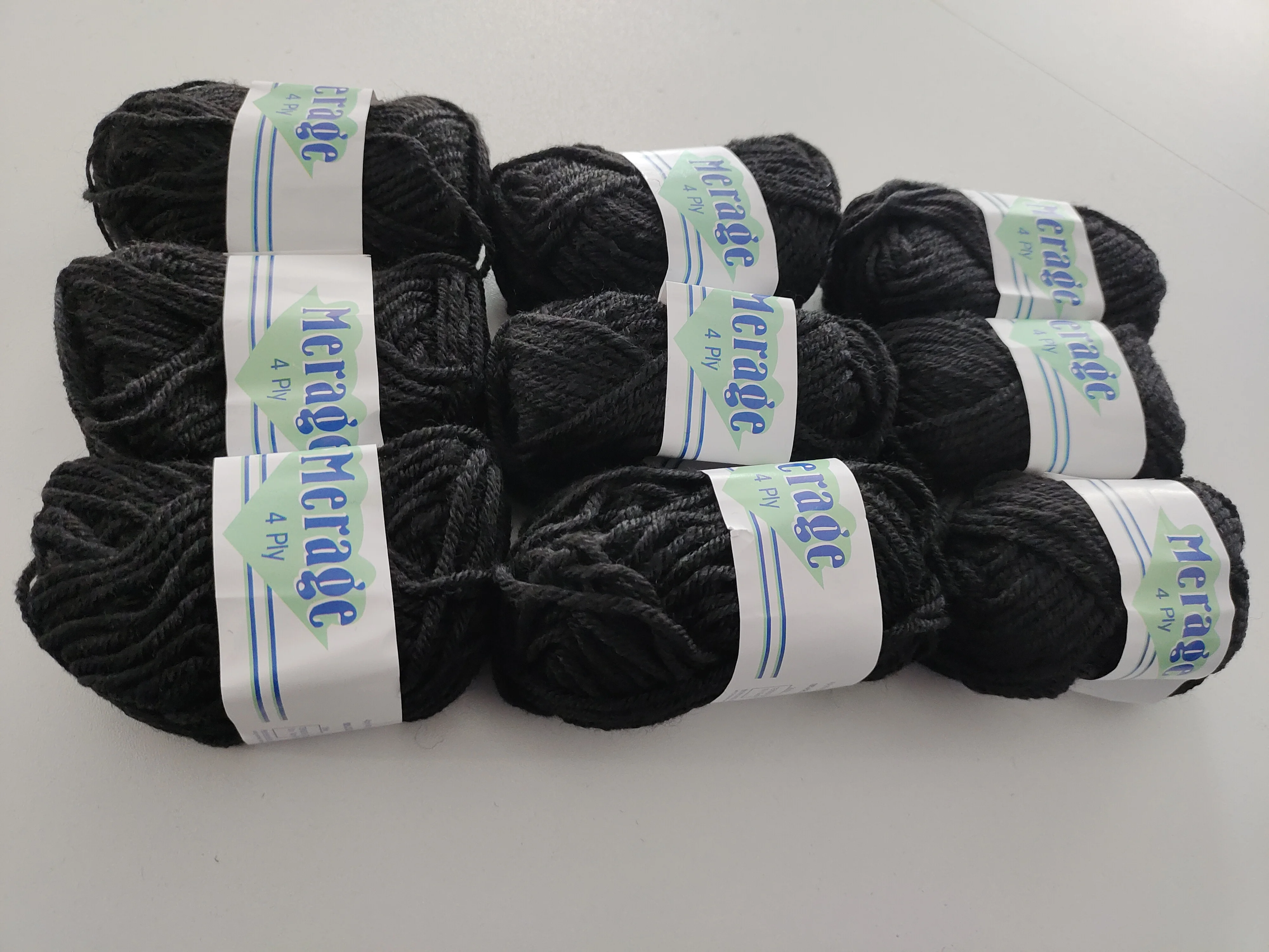 Wholesale Premium 17g Weight Yarn 4- acrylic yarn  Custom - made 4 - strand Yarn 20pcs/bag