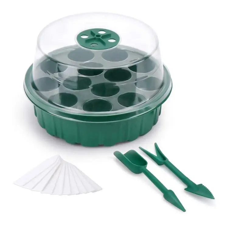 
Round Seed Trays plant Propagation Seedling Starter Tray for Seeds Growing 