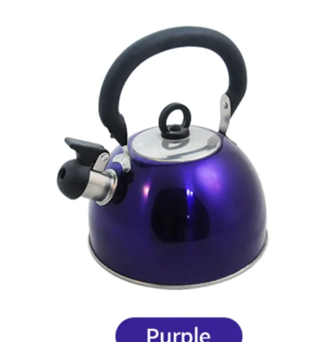 Mirror Polished Stainless Steel Sandwich Bottom Base Tea Kettle Tea Pots