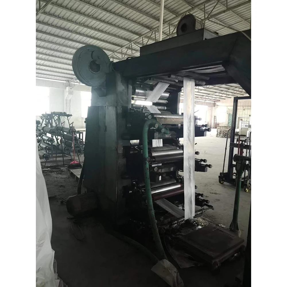 Использованная флексографская печатная машина 6 цветов из Китая