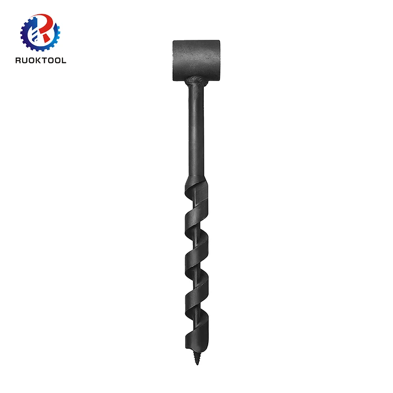 Cobalt Steel Alloys Manual Percer Settlers Wrench Wood Auger Drill Bit For Survival In The Wild