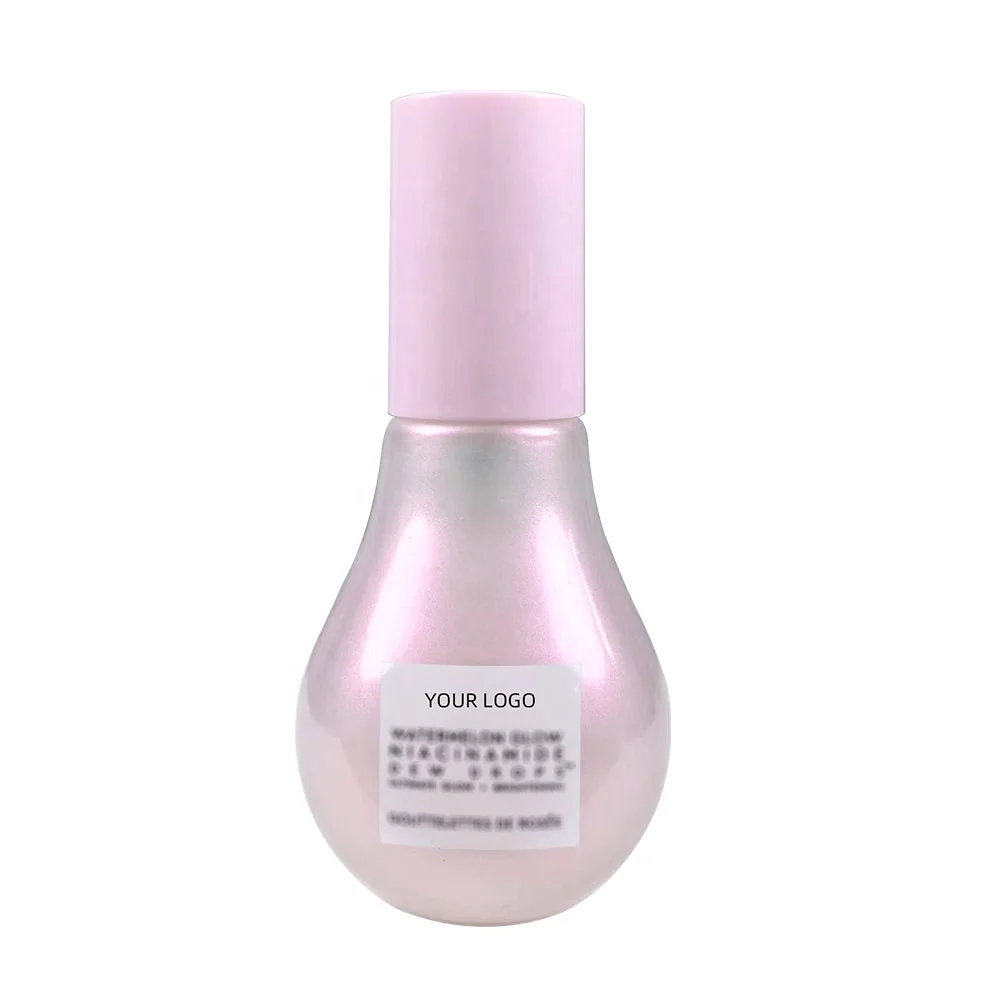 Private label Glow Skin Care  Recipe  Watermelon Glow Niacinamide Dew Face Serum Dark Spot Remover