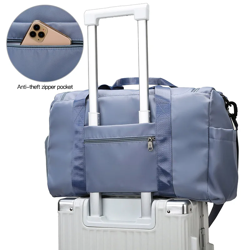 Hot Sale custom weekend organizer waterproof mens shoe outdoor colorful tote cross fitness gym duffel sports duffle travel bag