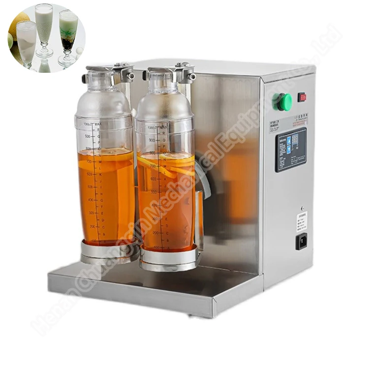 High Quality Stainless Steel Commercial Milkshake Making Bubble Tea Machine Automatic Drink Shaking Mixer