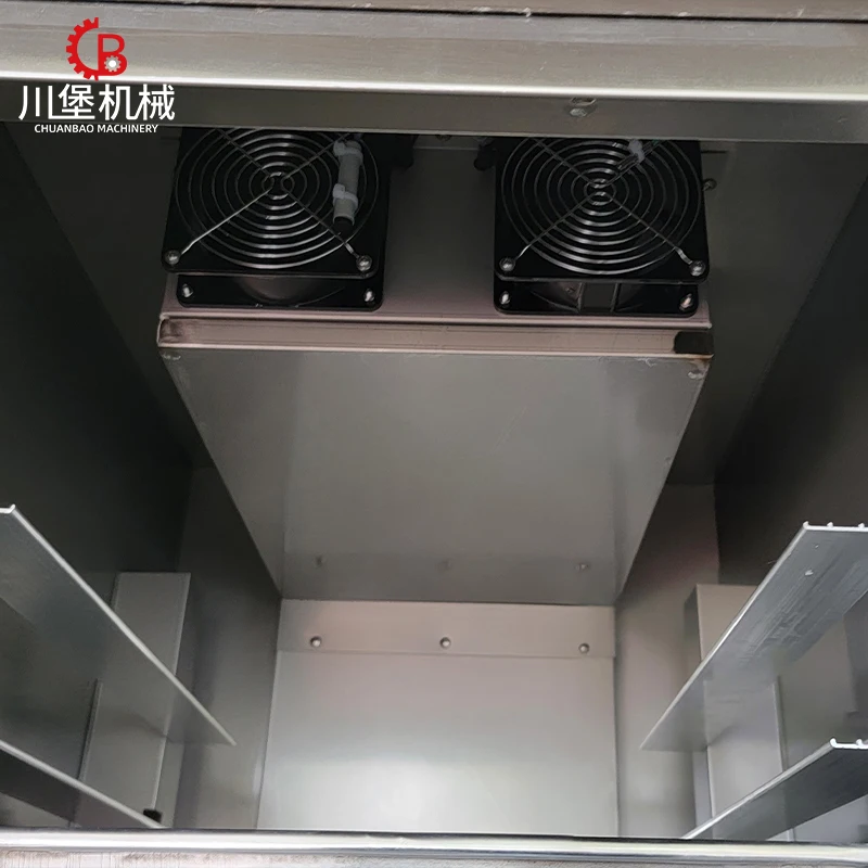 Baking machine spray fermentation chamber specialized for bread bakeriesTemperature-controlled fermentation of bread dough toast