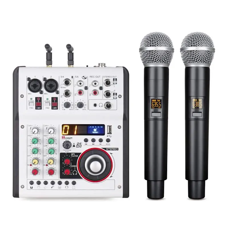 Lane MX-6 karaoke amplifier mixer sound system digital mixer 24 channel professional audio