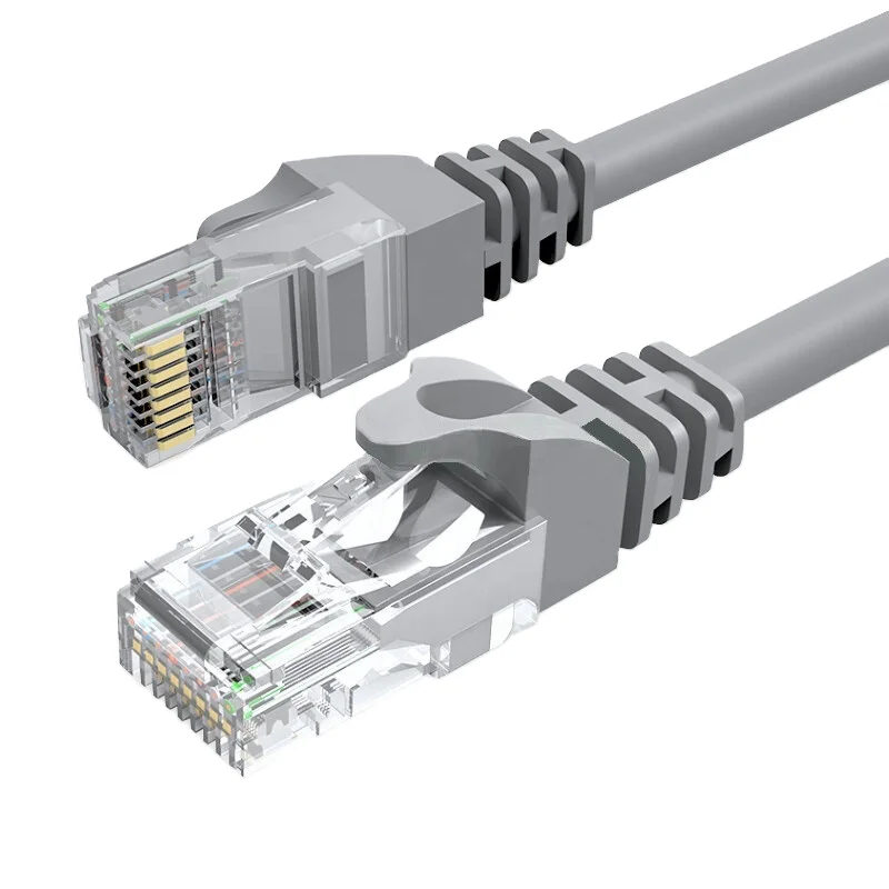 Cat5e Utp Patch Cord Ethernet Cable Rj45 Connector Lan Cable Unshielded and Oxygen Free Copper Cat5e Network Cable