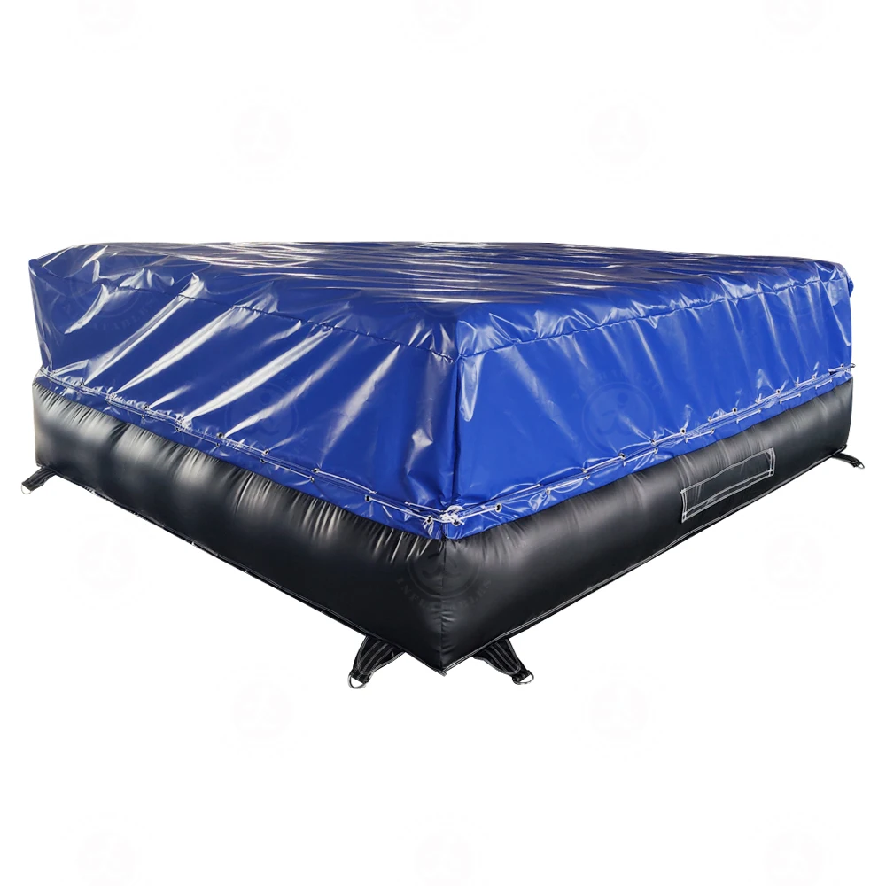 Commercial trampoline park Soft Cover Landing Airbag Foam Pit Jump Air Bag Inflatable Gymnastics Jump Airbag
