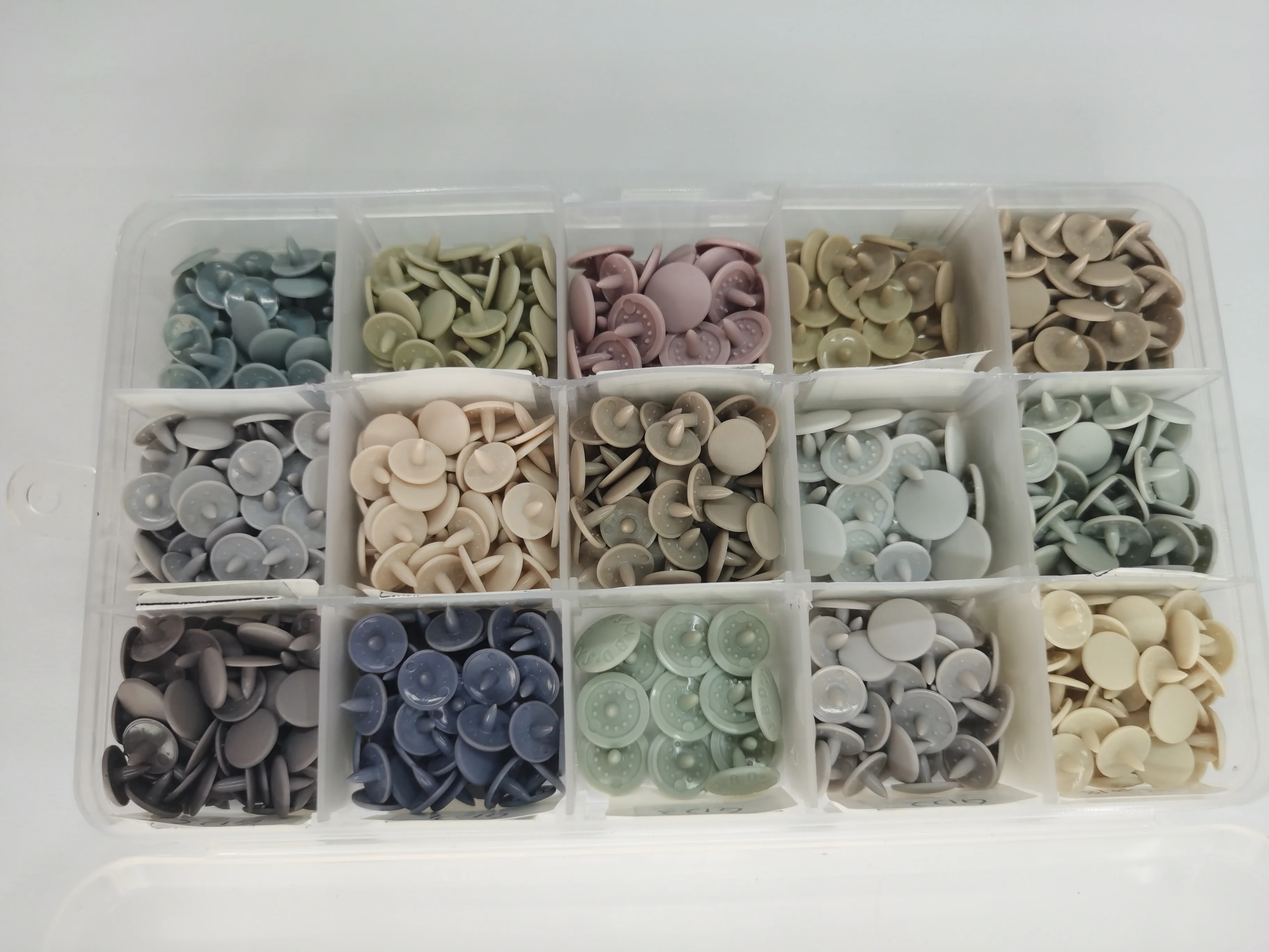 FM Custom Colorful  Plastic buttons with Snap pliers set for sewing crafts DIY T5 plastic snaps/ boutons a pinces