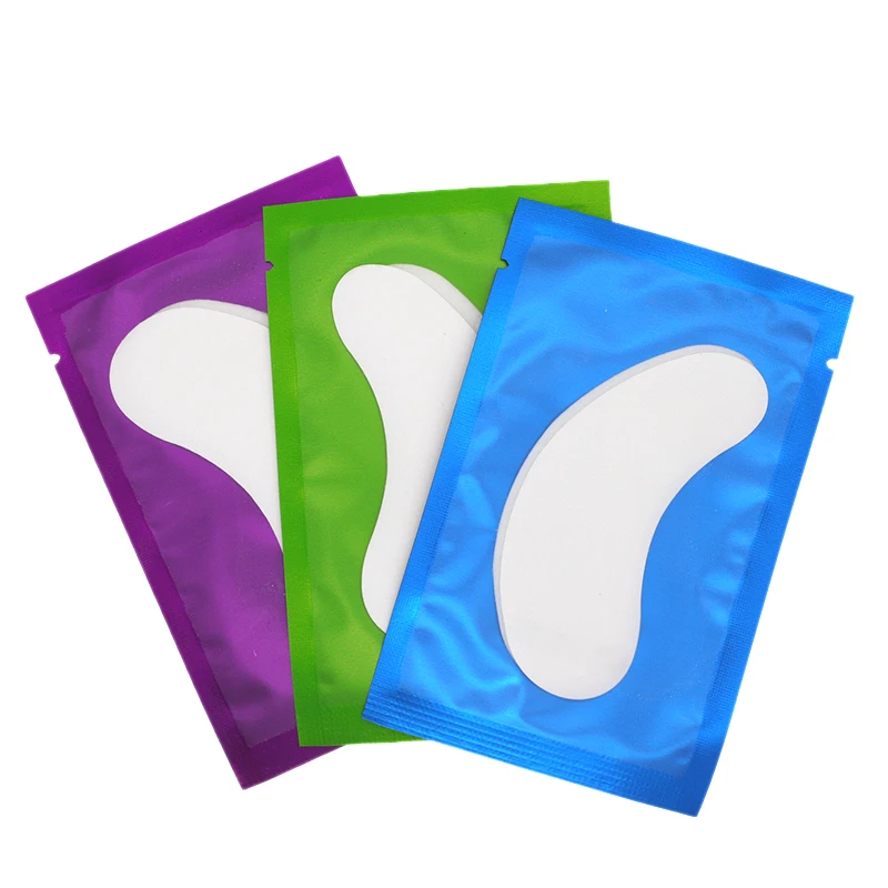Sticker OEM White Label Custom Lash Mask Hydrogel Gel Patch Eyelash Eyepad Collagen Pad Lint Free Under Eye Extension Eyepatch