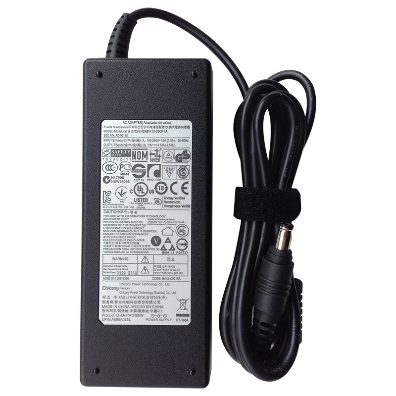 Hot Sale 19V 4.74A 90W laptop power adapter for samsung 270E 275E 300E 305E 5.5*3.0mm adapter laptop adapter charger for Samsu