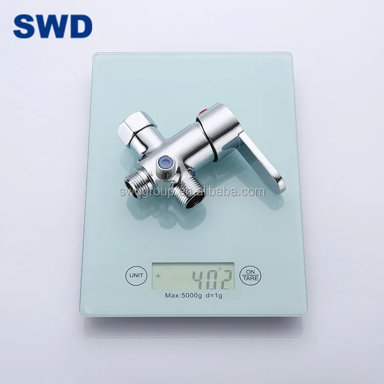Stainless Steel Brass Hand Held Bidet Sprayer Set Shattaf Toilet Hose Mixer T-Valve Set Cold And Hot Water Bidet