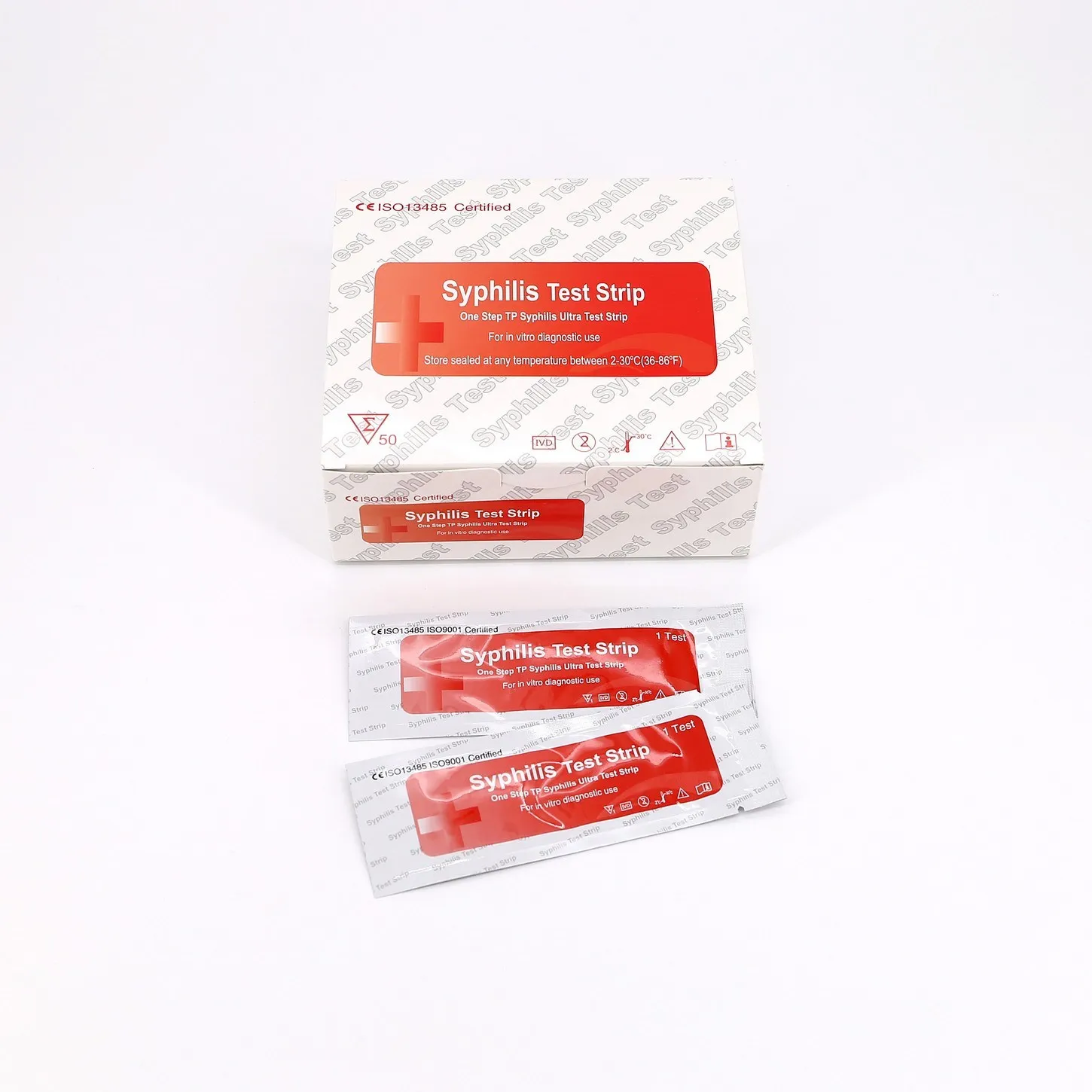 High Quality Manufacture Factory Price Whole Blood Cassette Tp Syphilis Rapid Test Strip For People