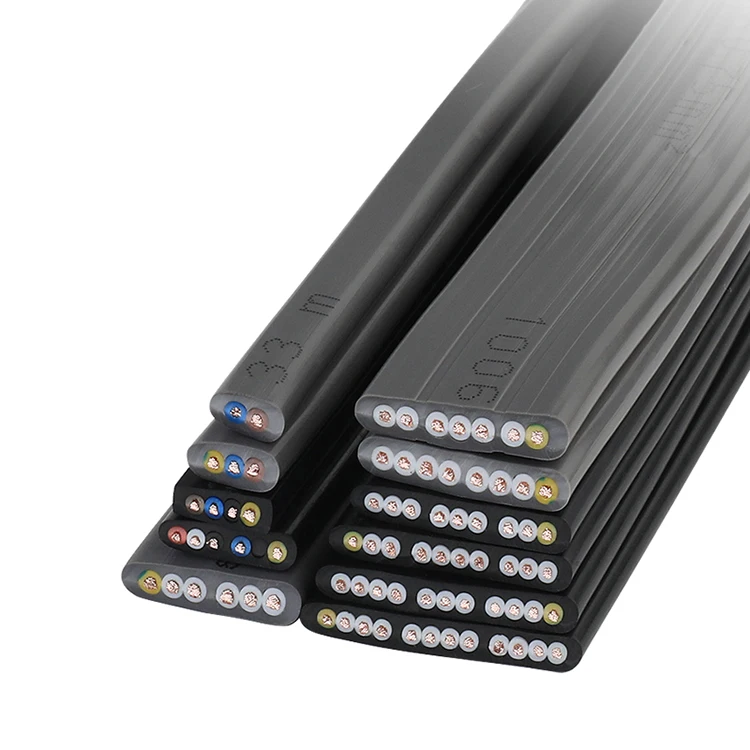 Dongguan Guangying TVVB плоский кабель, многожильный гибкий дорожный кабель для лифта