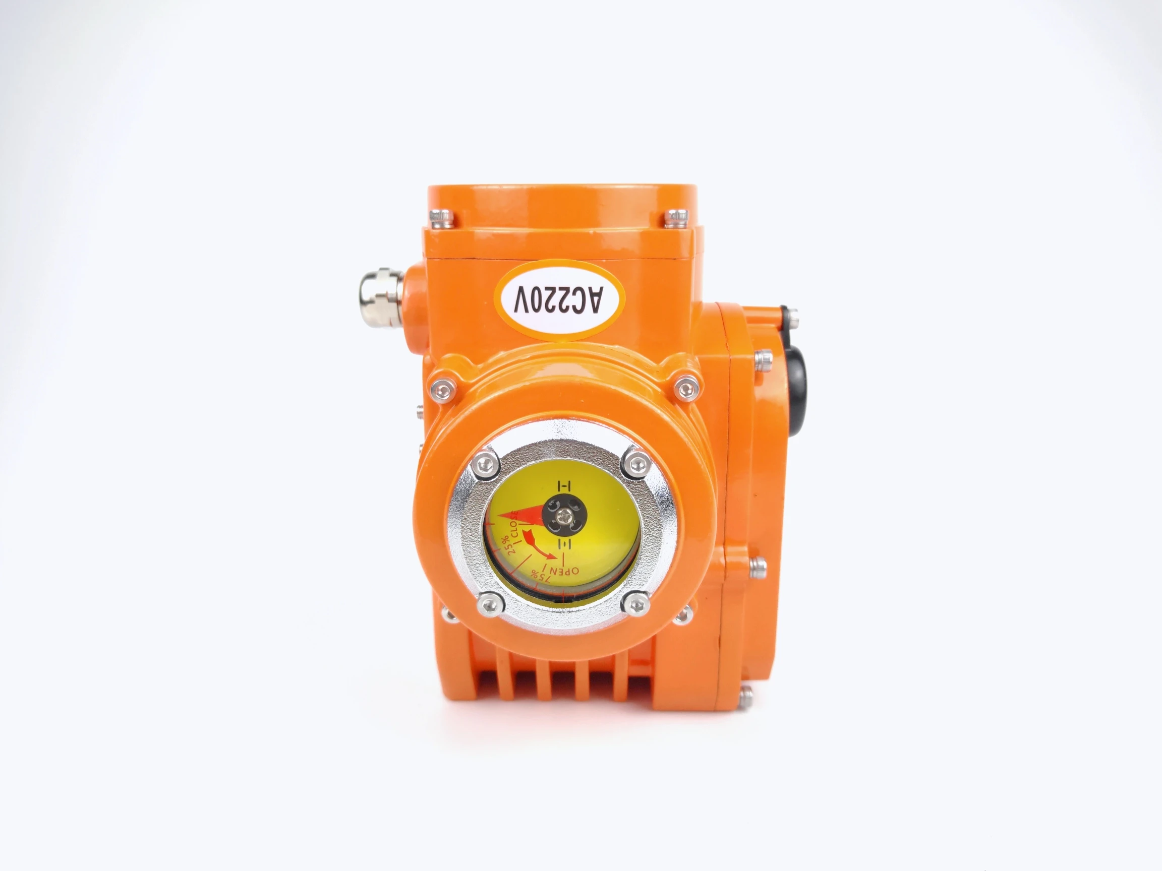 Small Electric Actuator Ac220v Quarter Turn For Rotary Ball Valve
