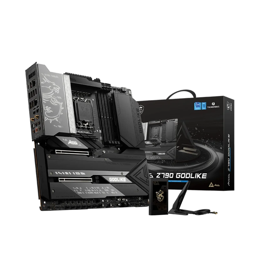 Новая игровая Материнская плата MSI Мег Z790 GODLIKE DDR5 LGA1700 с поддержкой 13-го процессора