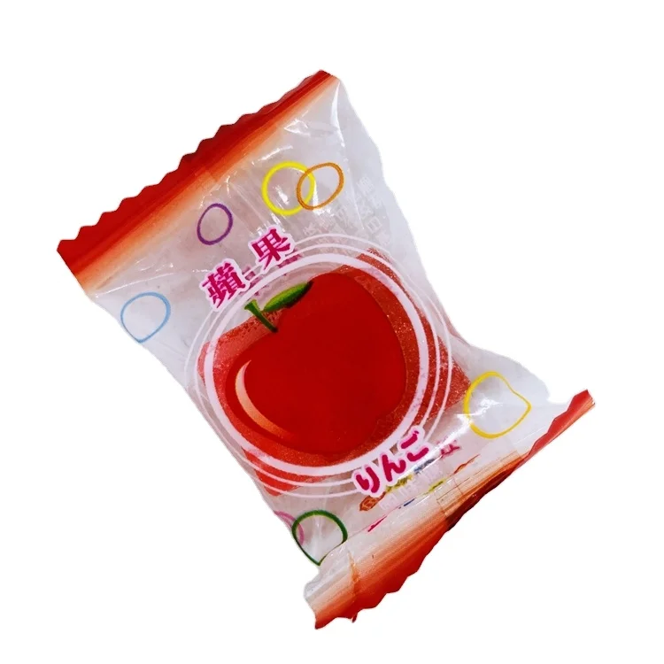 TAIWAN HOT SELLING HIGH QUALITY APPLE FLAVOR SOFT JELLY CANDY