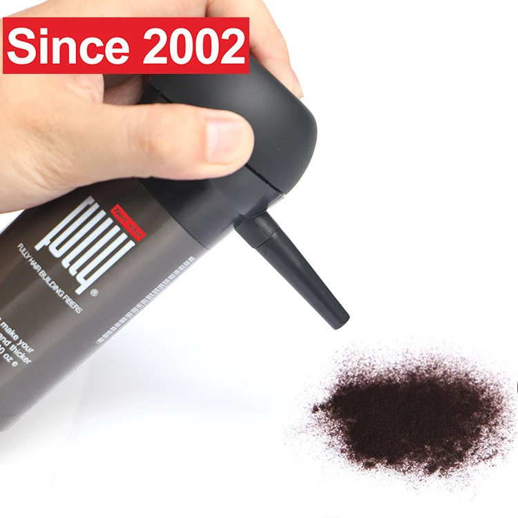 FULLY Factory OEM Private Labels New Organic Thick Hair Loss Treatment Natural Keratin Hair Building Fibers