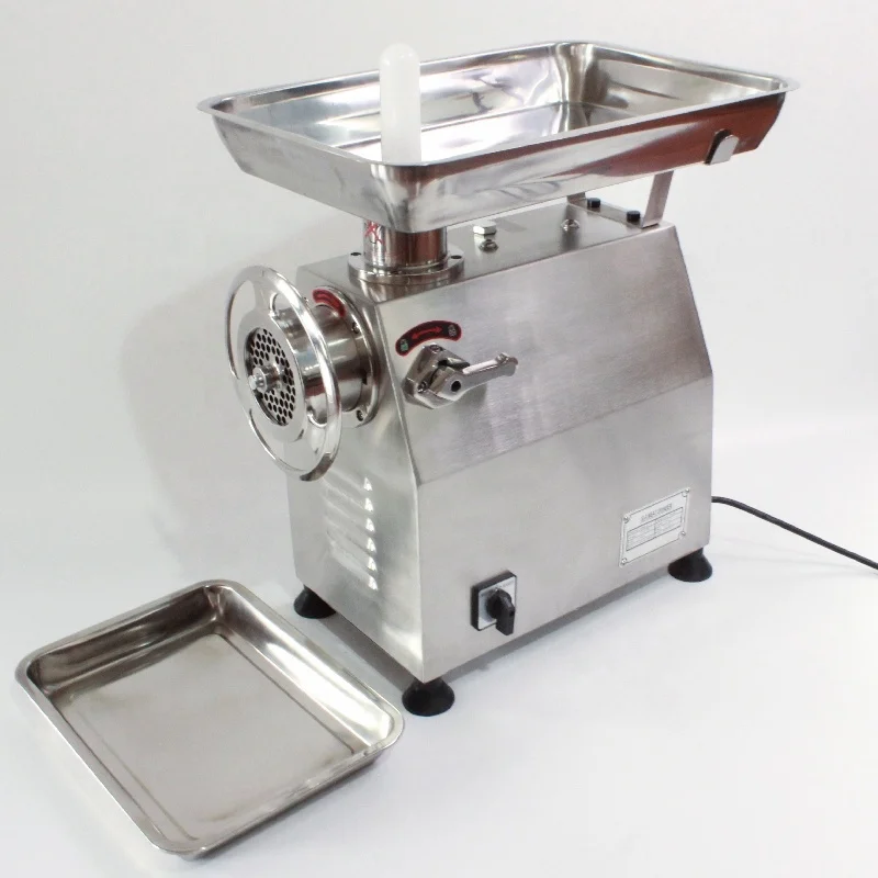 Industrial Meat Mincer Brushed 32-A Turbine Automatic Frozen Meat Electric Stainless Steel Meat Mixer Mincer