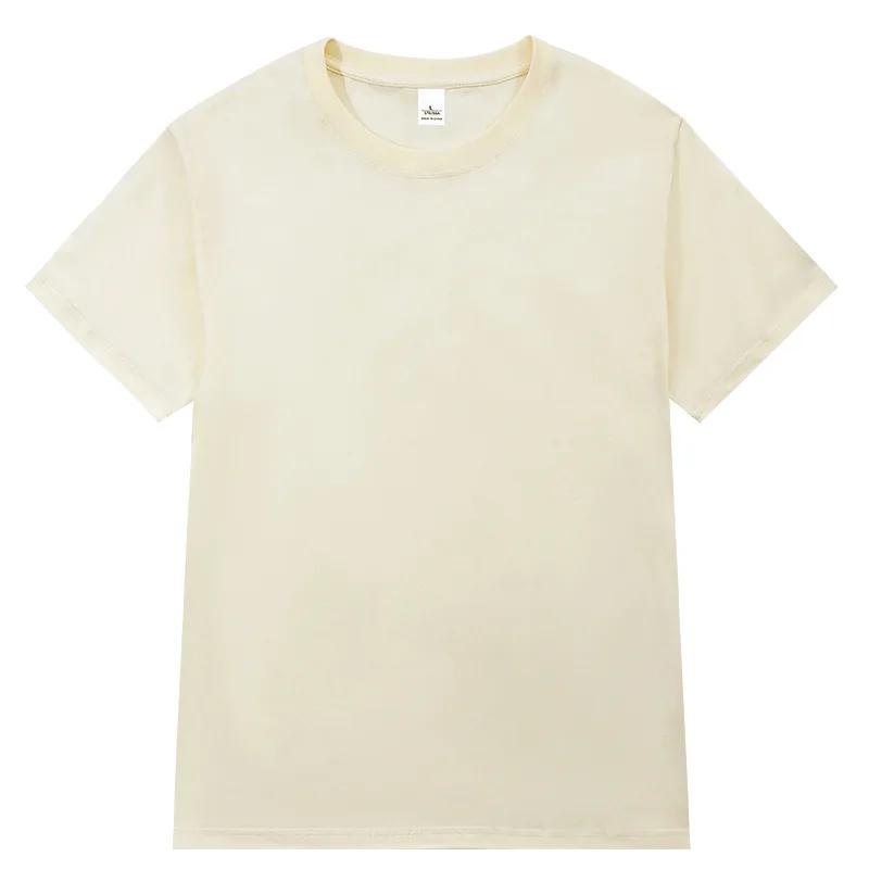 Manufacturers wholesale 220g cotton short-sleeved tshirts summer fashion brand loose tshirts for men 2024