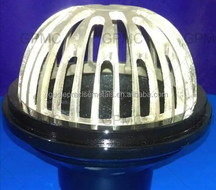 High stainless steel 304/316 and duplex stainless steel material investment casting parts. floor drains