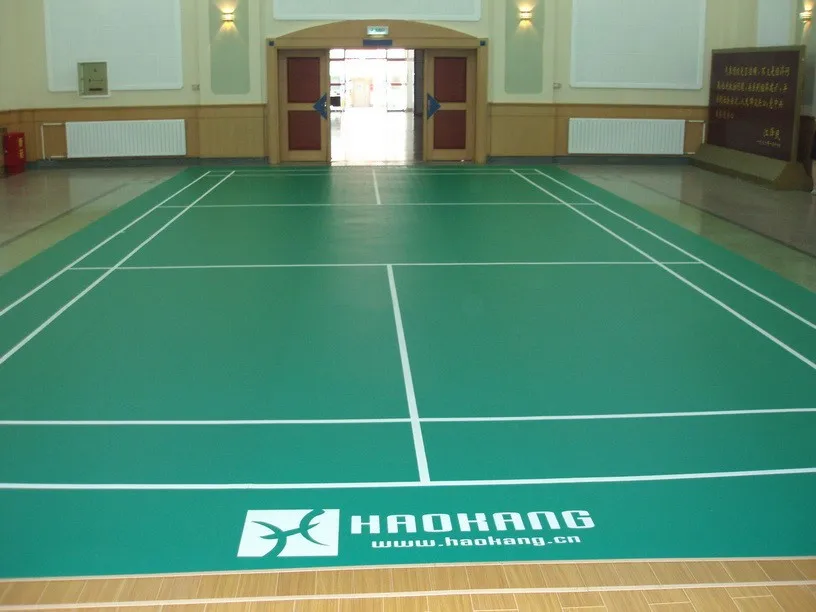 
Haokang 4.7mm badminton sports floor mat 