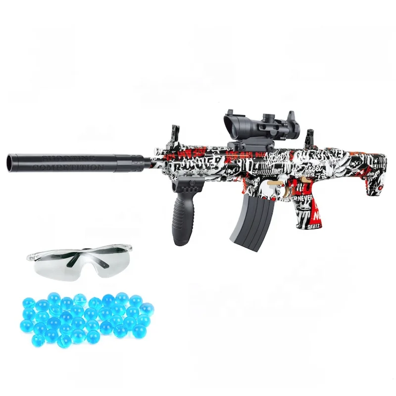 Hot Selling Classic G36 Toy Guns for boys Outdoor Entertainment Splatter Gel Ball Blaster with 7 8mm safe water beads