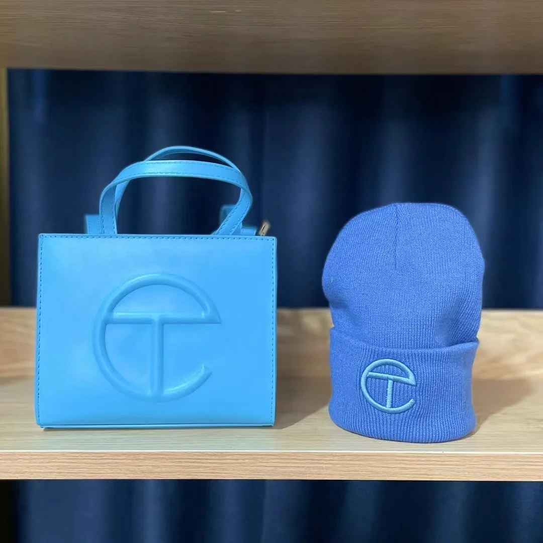 2021 black people brand telfar bag set custom large telfar bag and hat set ugh telfar handbags