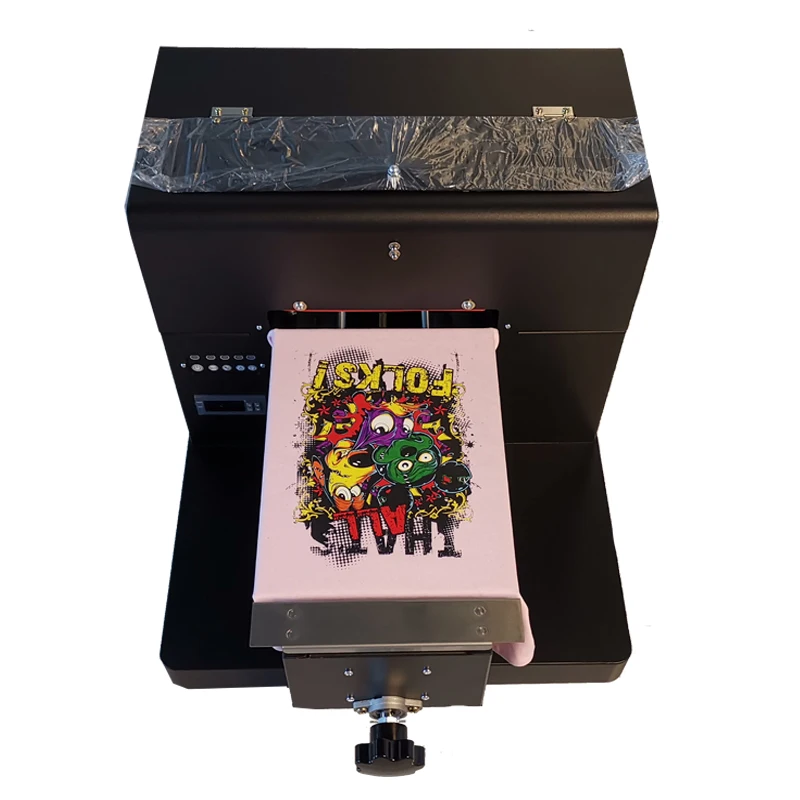A4 digital DTG printer direct to garment customizable t-shirt printing machine