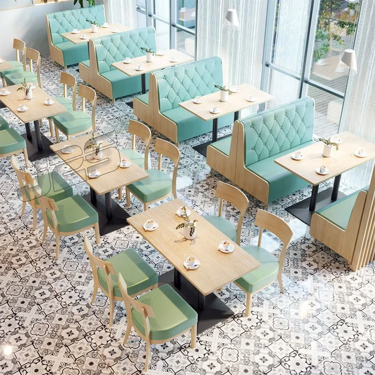 Modern luxury restaurant booths for sale cafe table and chairs vintage sofa booth