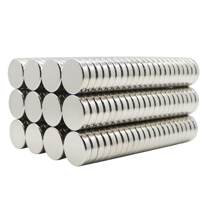 Manufacturer Super Strong N52 Neodymium Magnet Nickel-coating Disc Neodymium Magnet