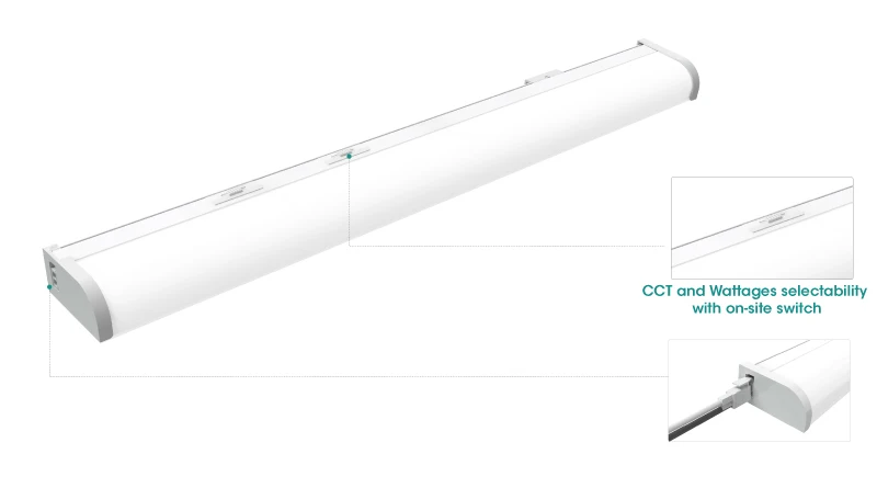 Watt & CCT Selectable  LED Undercabinet LED Undercabinet Cabinet Light Lamp