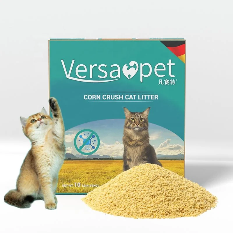 Lovepet Fast Clumping Super Absorbent Easy to Dispose Odor Control 10LB 4.55kg Crushed Corn Cat Litter
