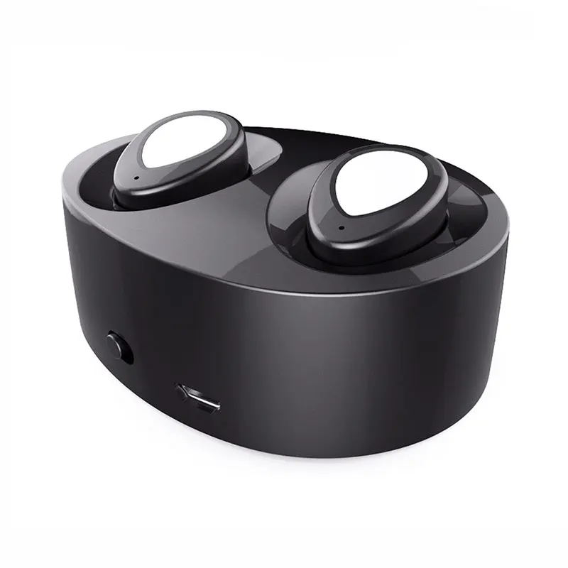 
Noise Cancelling K2 TWS Wireless Earphones Wireless BT Headset Double Earbuds Headphones USB Charger Box 