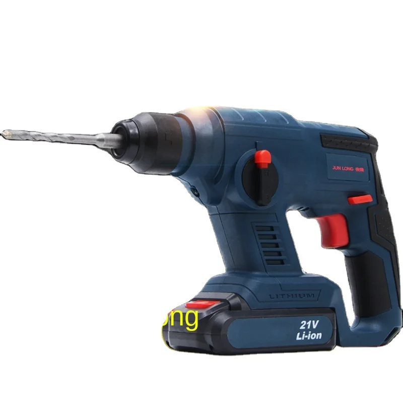 3 Functions portable Rotary Hammer Impact Drill 21v Electric Drill Rechargeable Power Tool For Makita Battery  power tool set