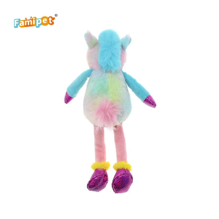 China Factory Supplier Interactive Bird Bear Unicorn Plush Dog Toy