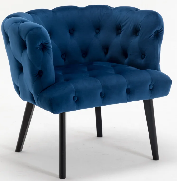 
Button Living Room Chair Luxury Style Low Button-Tufted Leisure Chair Home Furniture 