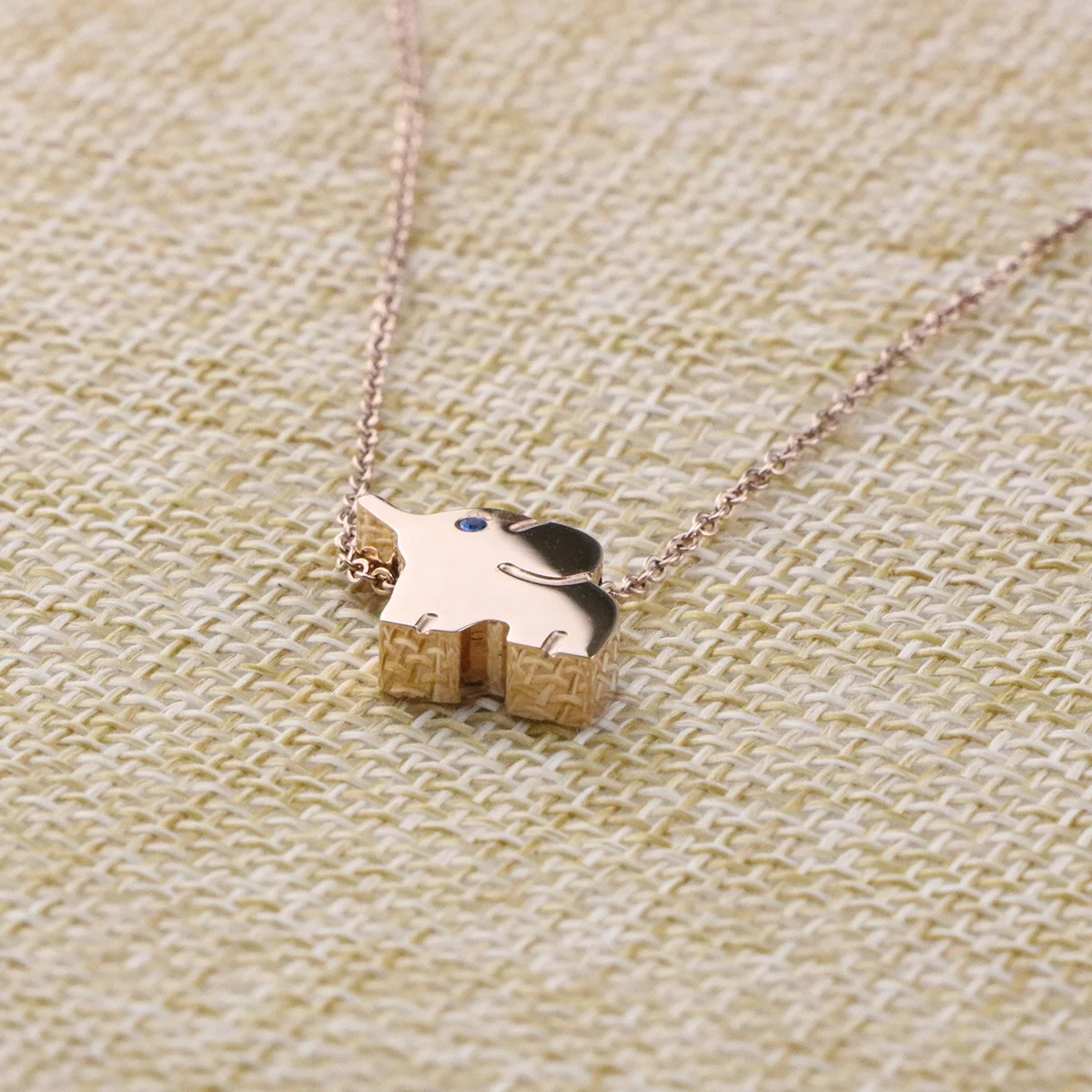 
Joycuff Kids Jewelry Cute Animal Pendant Elephant Design Any Pattern Custom Necklace for Children Women 