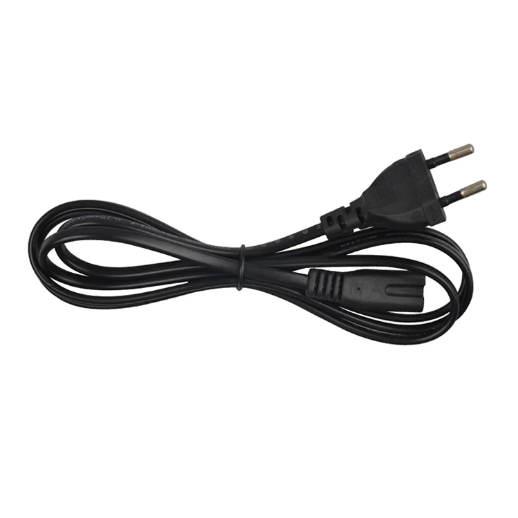 SIPU high quality european 2 pin power cord computer eu power cable
