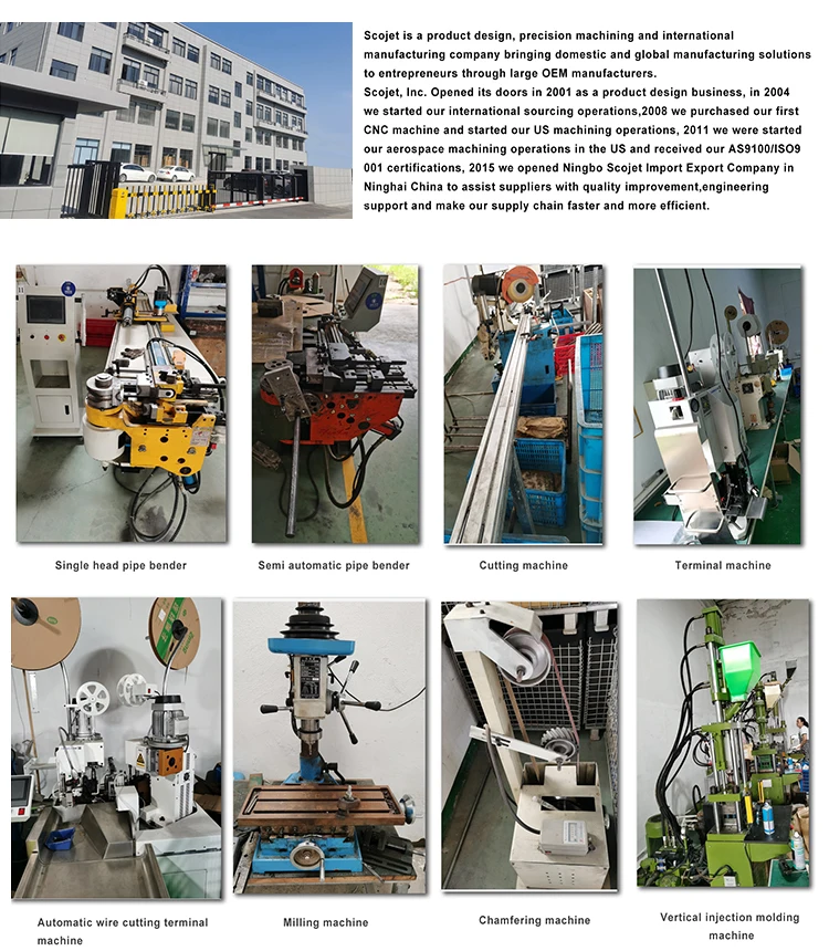 Scojet 5.65mm Casing Two Wirenut, Hex Jam, M8x1.25hanger Control Cable
