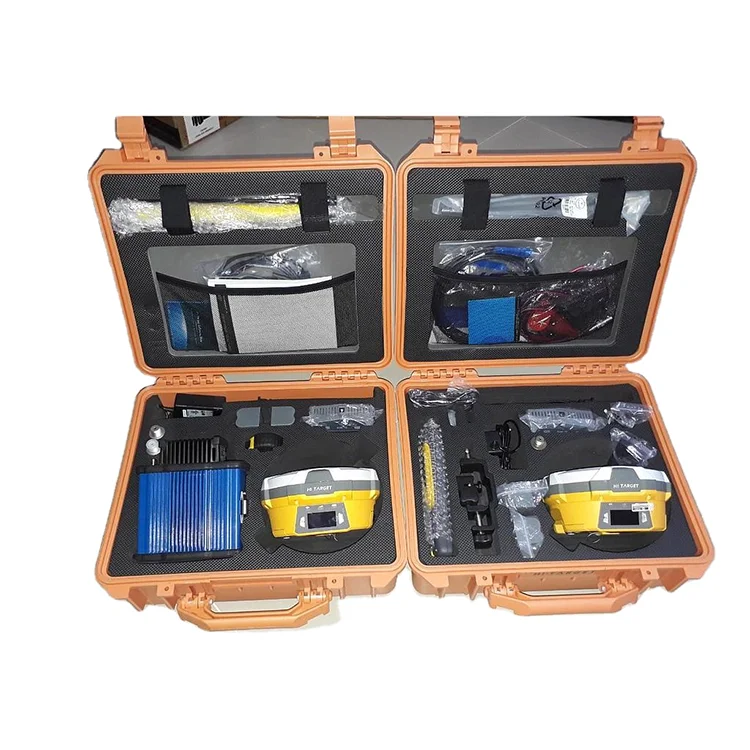 Hi-Target V60 In Stock Dual Frequency Gps External Radio Ip67 Industry-leading Main Board Gnss Receiver RTK