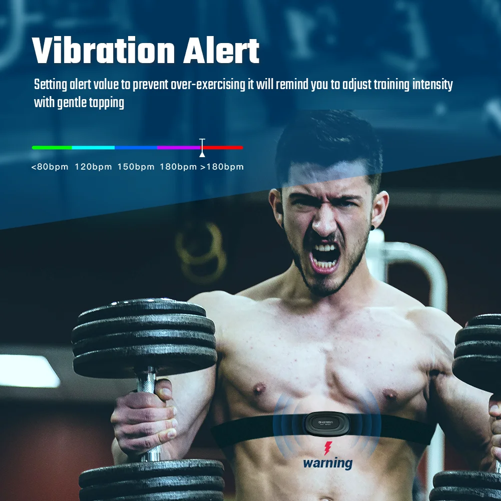 
Beat 20 Bracelet Band High Accuracy Fitness Checker Heart Rate Monitor Chest Strap 