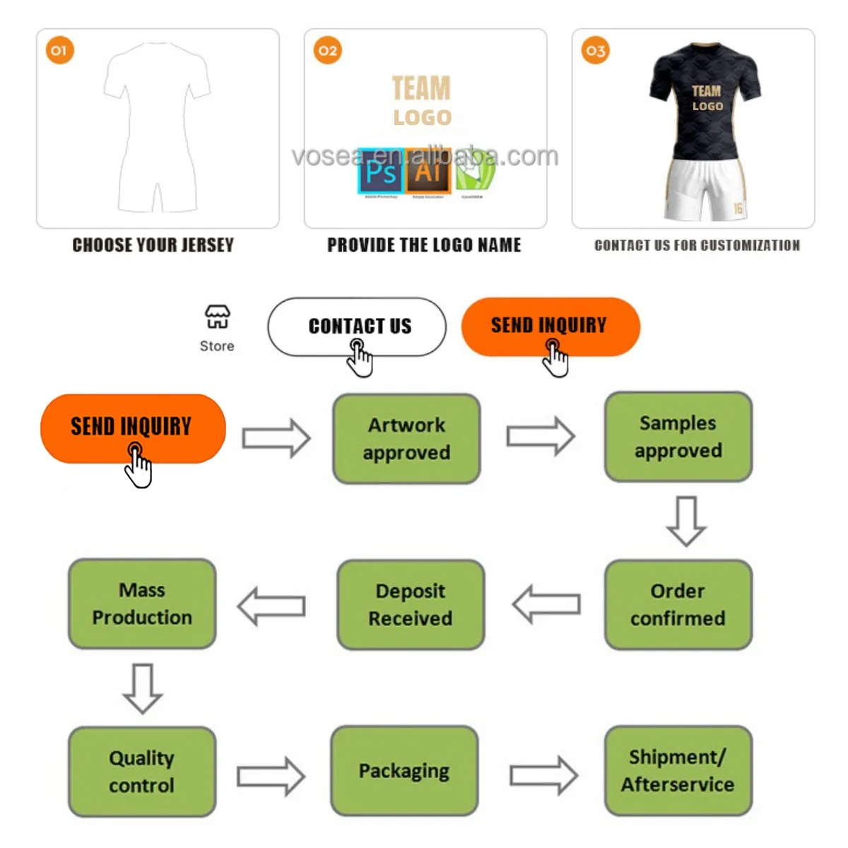 Custom Breathable Mens Sports Football Jersey Soccer Uniforms Sets Soccer Wear Jersey Set Football Kits Full Set