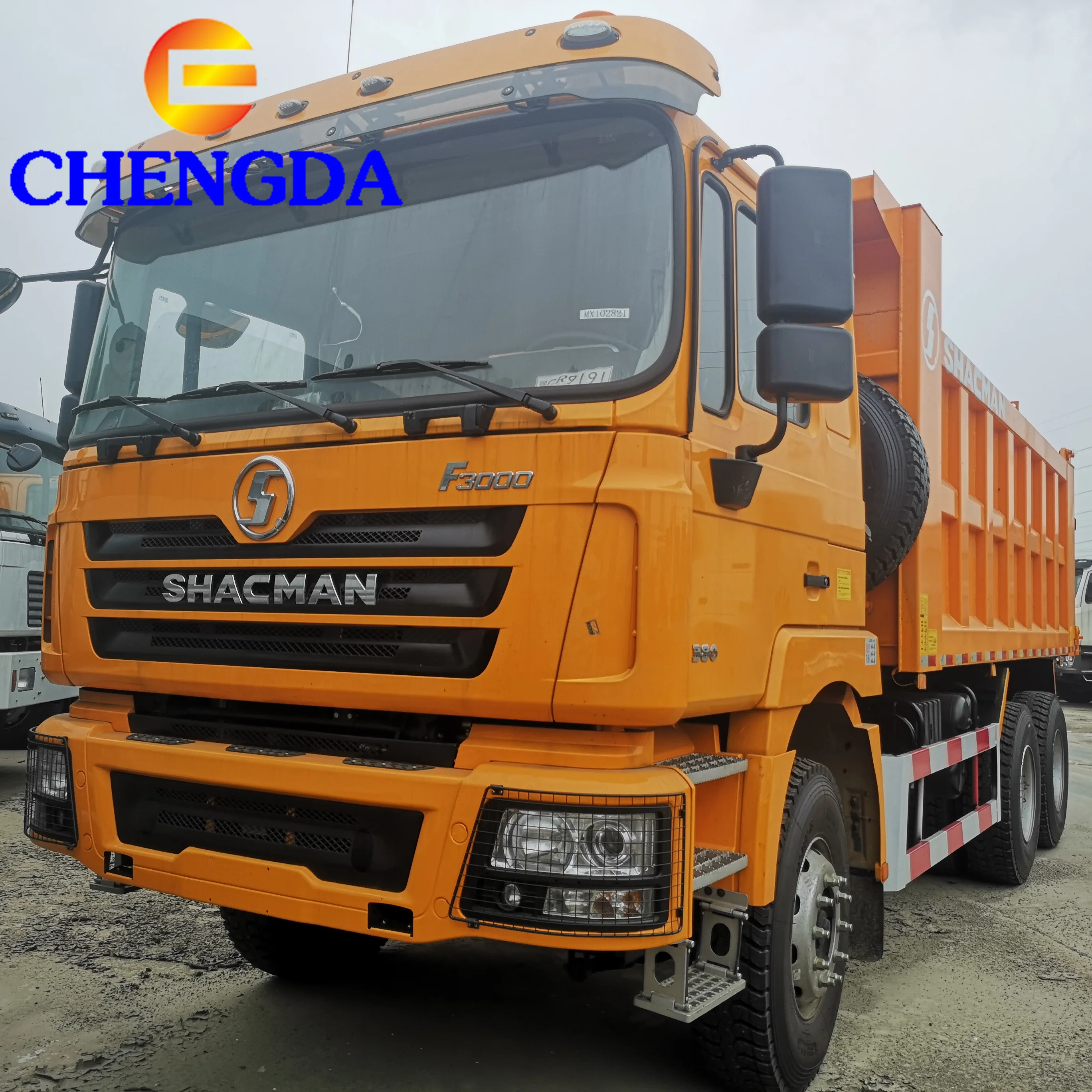 Shacman Dump Tipper Truck Camion Benne Shacman 10 wheels Lorry Tipper Truck