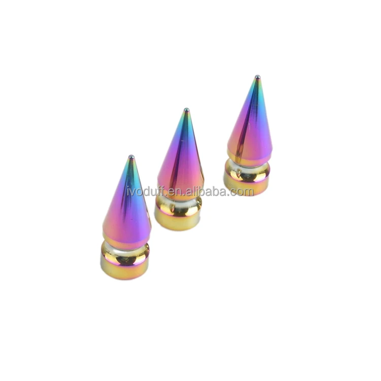 Металлические винтовые заклепки с шипами Rainbow 17x50 мм