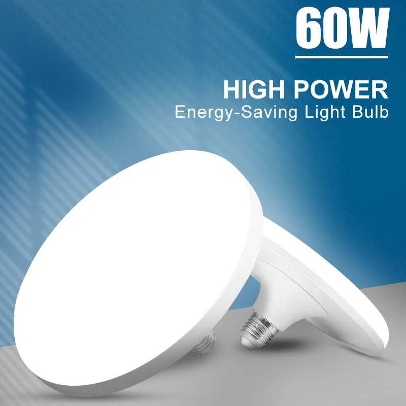 UFO Led Light Bulb White Golden Hanging Bulb High Power China Cheap Bombillas 220V 15W 20W 30W 40W 50W 60W UFO Bulb